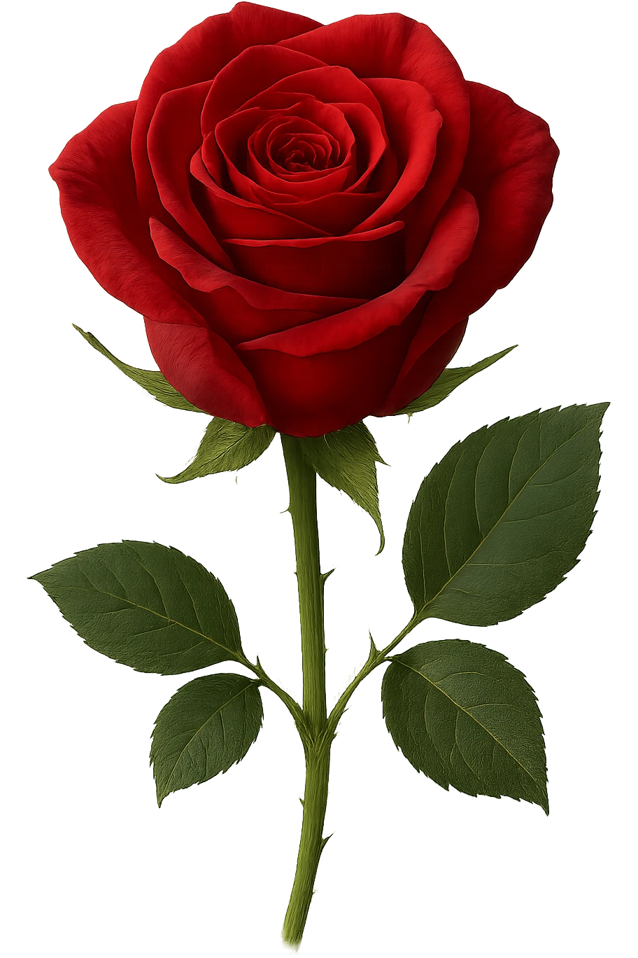 Rose, remove background emoji