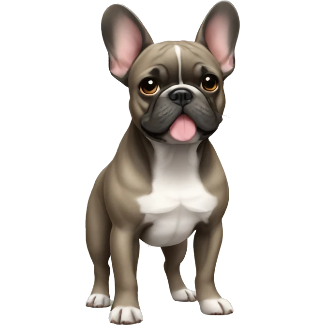 French Bulldog Dog Breed Full Body emoji