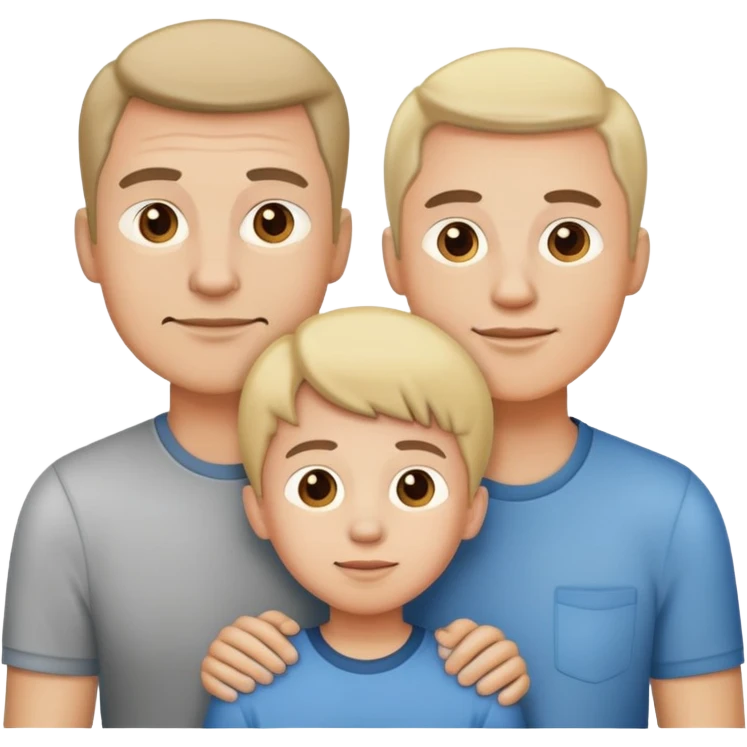 dad, mom and 2 sons emoji