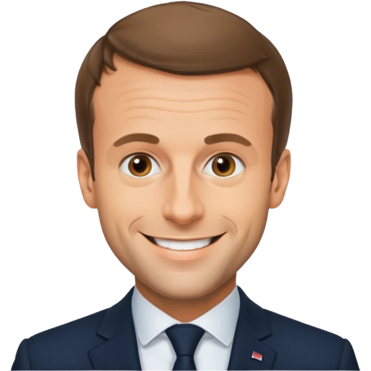 Emanuel Macron emoji
