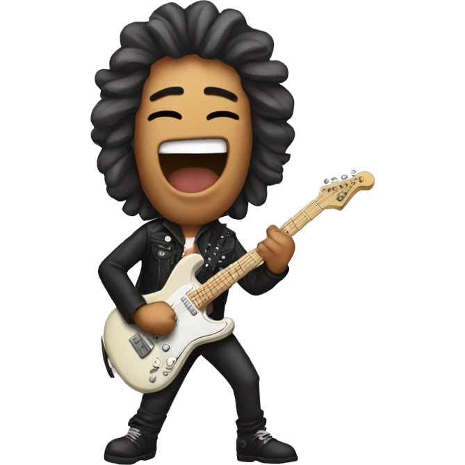 Rock and roll emoji