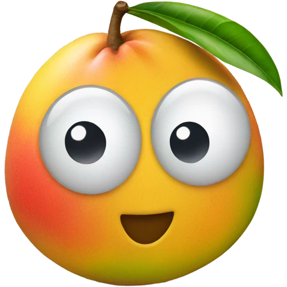 Realistic Mango emoji