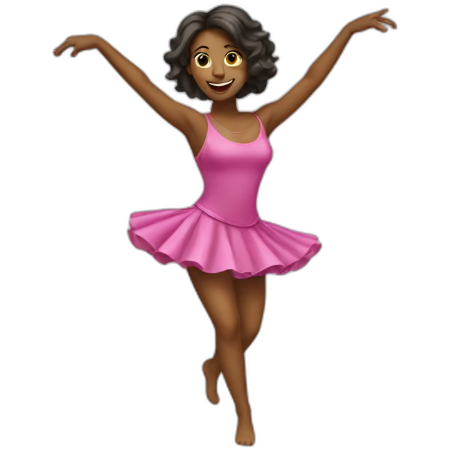 Dancing girl emoji