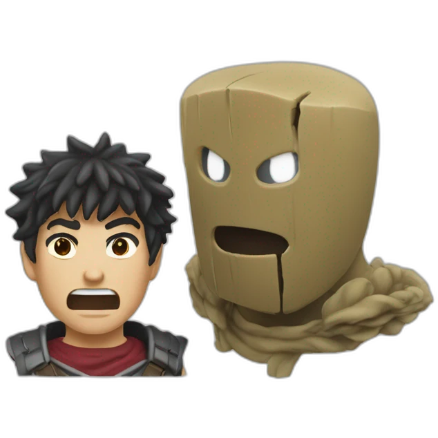 Guts and Caska Berserk emoji