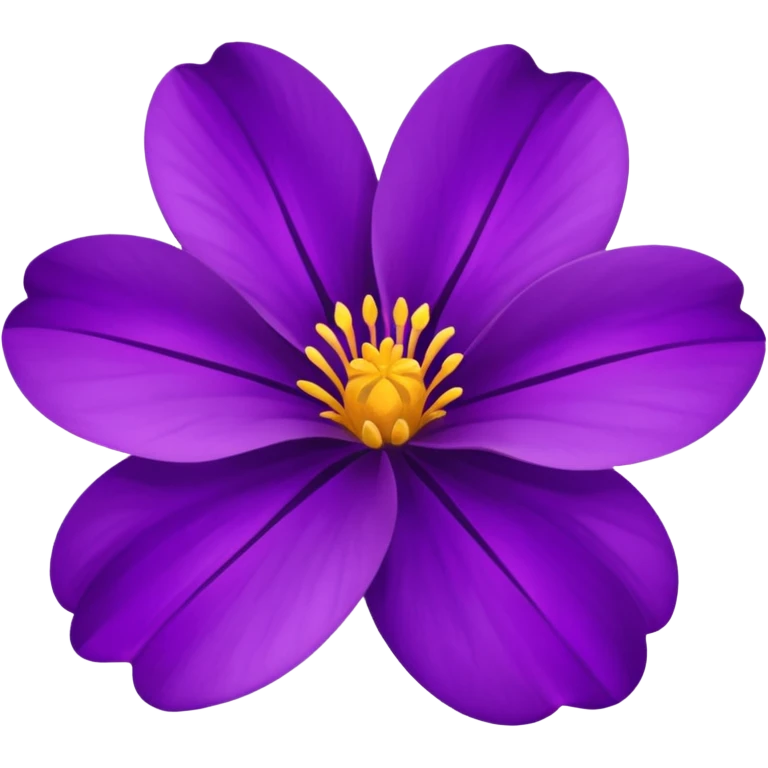 purple flower emoji