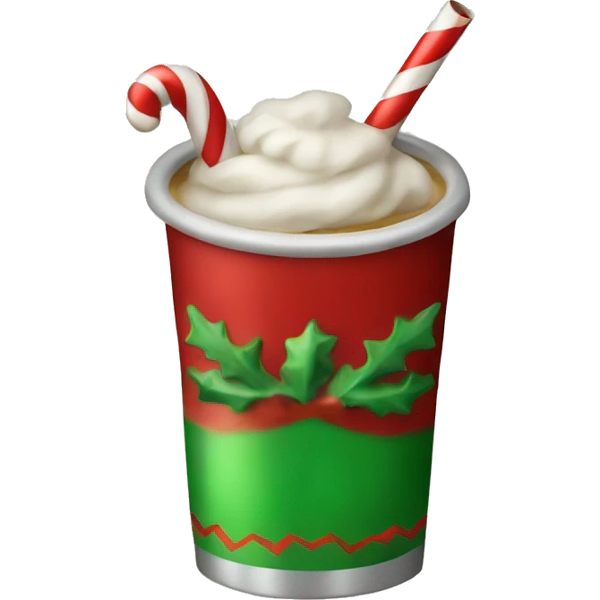 Christmas drink  emoji