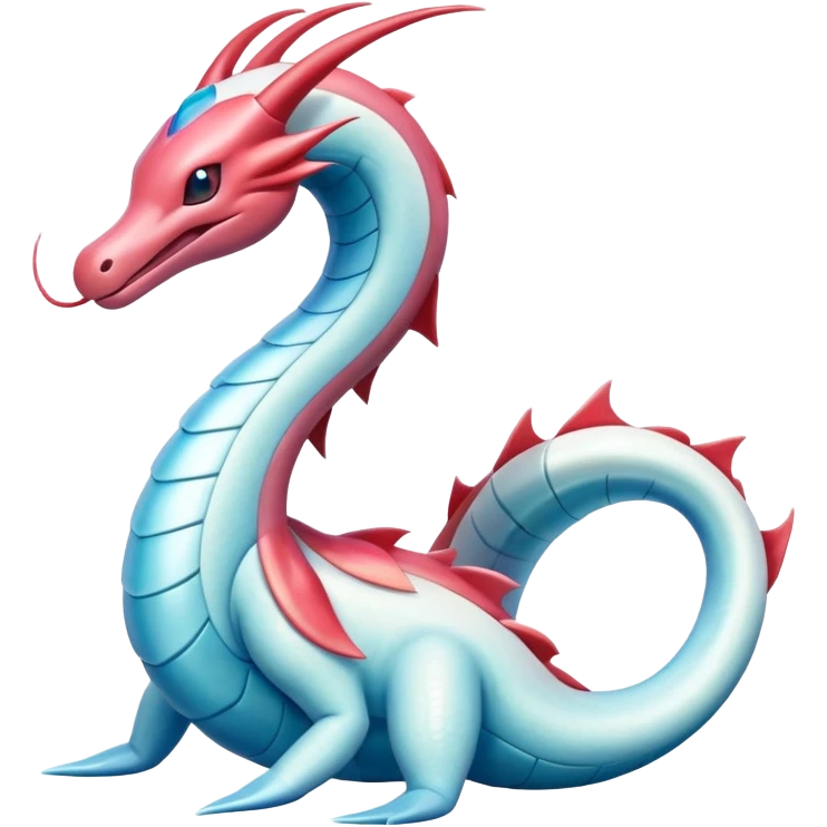 Milotic-Salamence-Fakémon-hybrid-creature (full body)  emoji