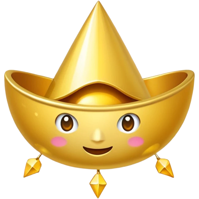 Varita mágica de oro  emoji
