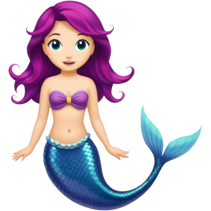 Mermaid kuyruğu emoji