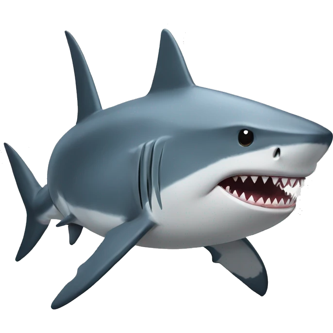 shark with topak emoji