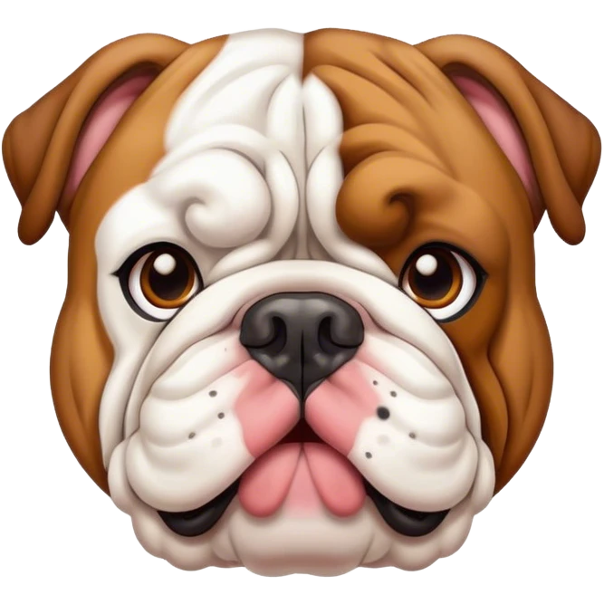 English bulldog emoji