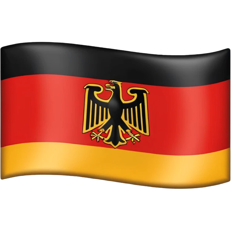 CReate me an emoji of the 2nd Reich, the German Empire also known as the Kaiserreich. Its flag is a Tricolor like germanys current one. make the top color be Black, the central one be white and the botton one red emoji