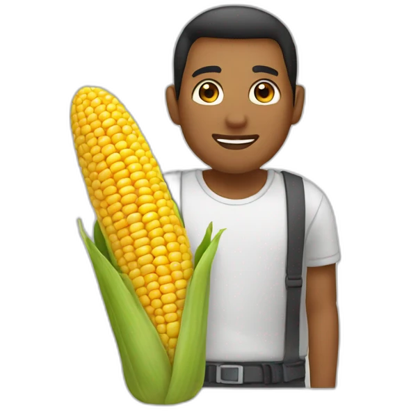 human-with-corn emoji