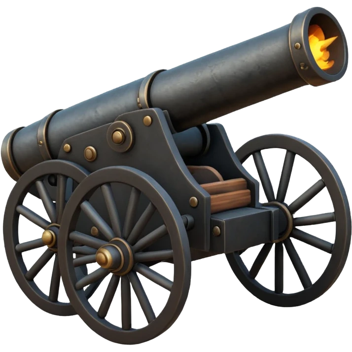 Cannon emoji that blows emoji