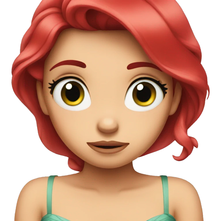 Ariel sad emoji