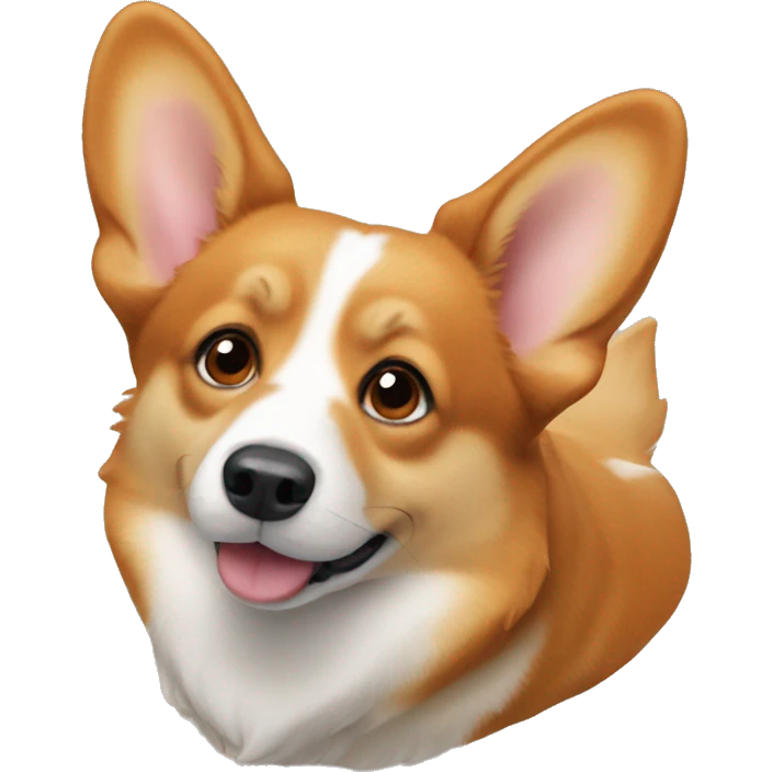 Corgi ginger emoji