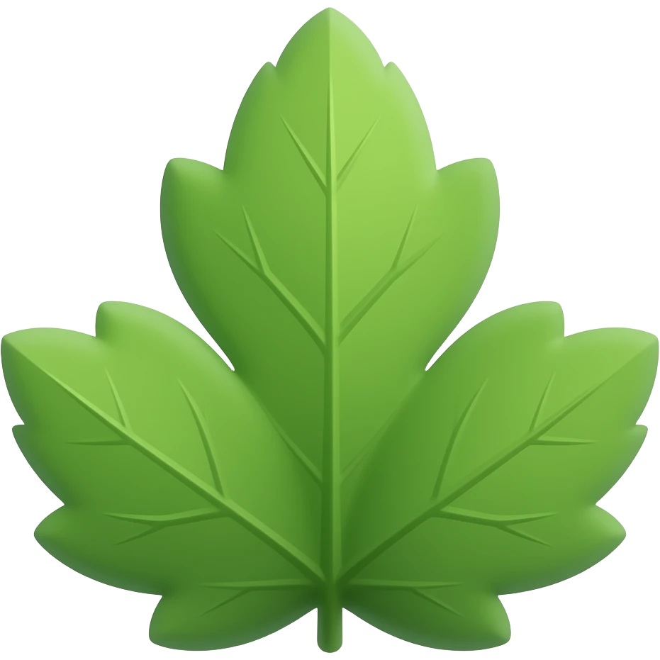 Quiero una hojita de mariguana en emoji uno que se pueda copiar y pegar emoji