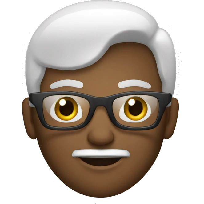 Homem branco com macbook emoji