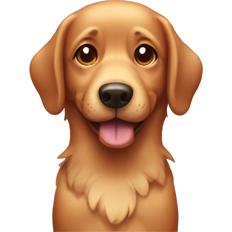 chicken dog emoji