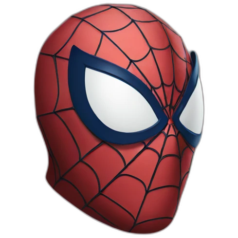 Spiderman mask emoji