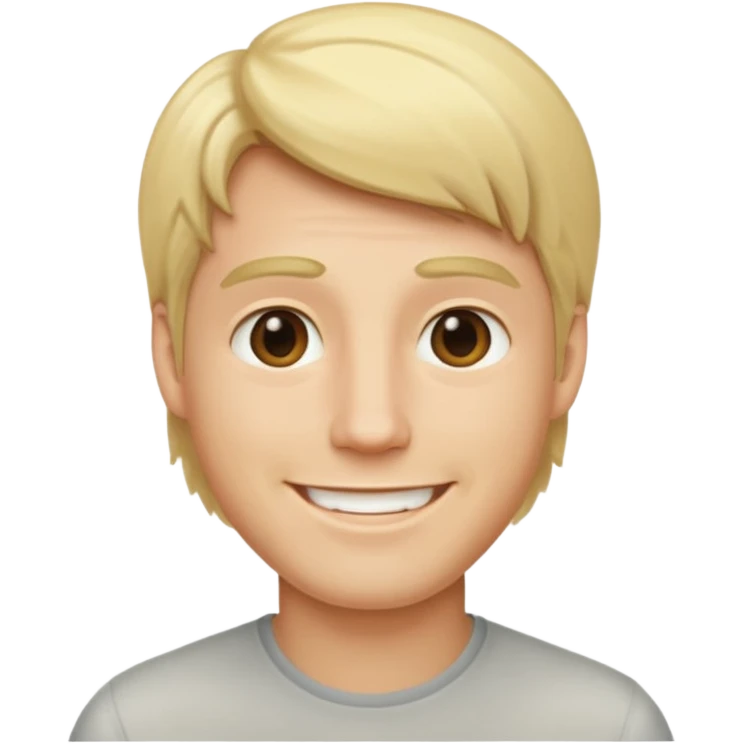 long blonde male ios emoji  emoji