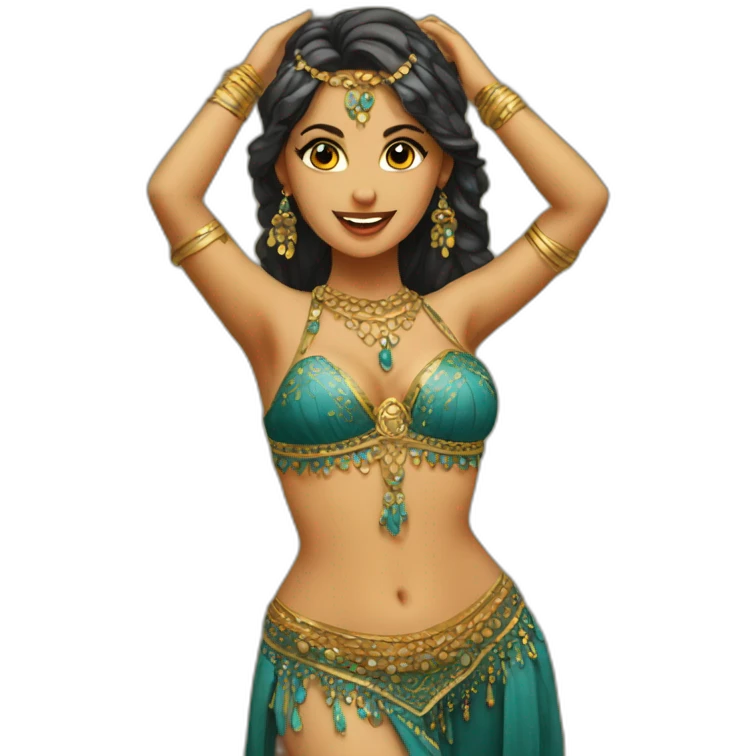 Belly dance emoji