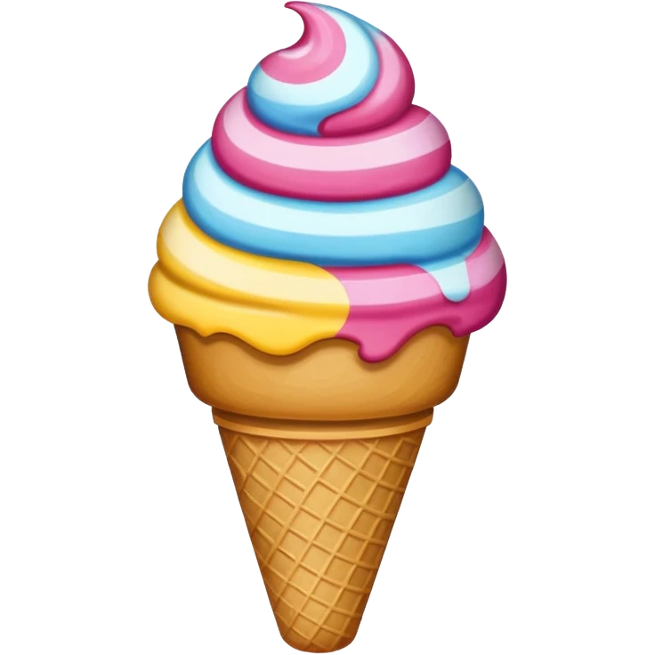 Ice cream emoji