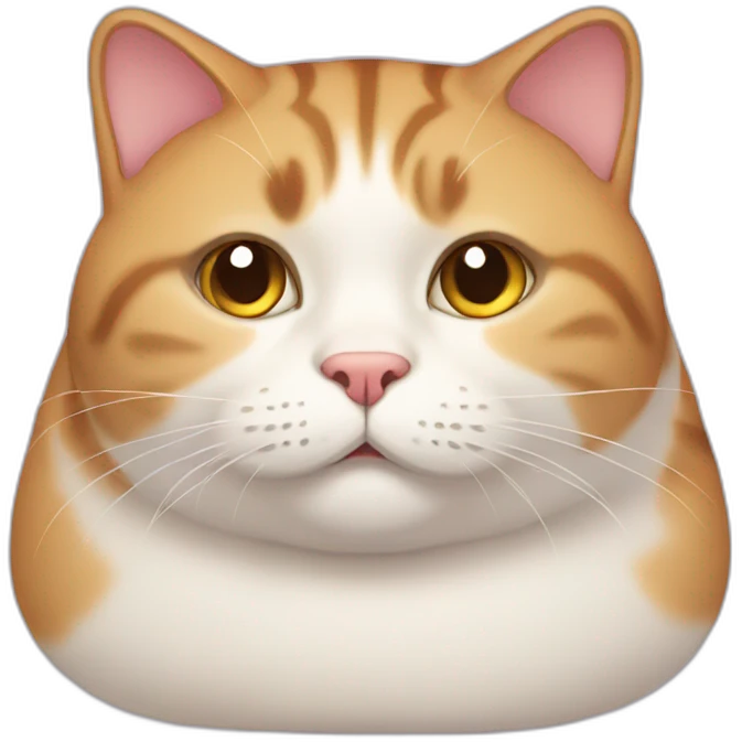 obese cat emoji