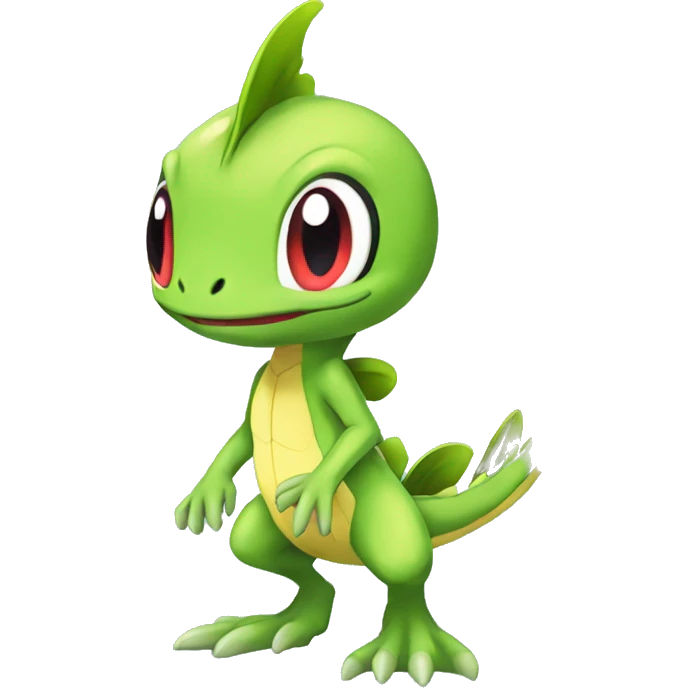  Treecko-Sceptile-Celebi full body emoji
