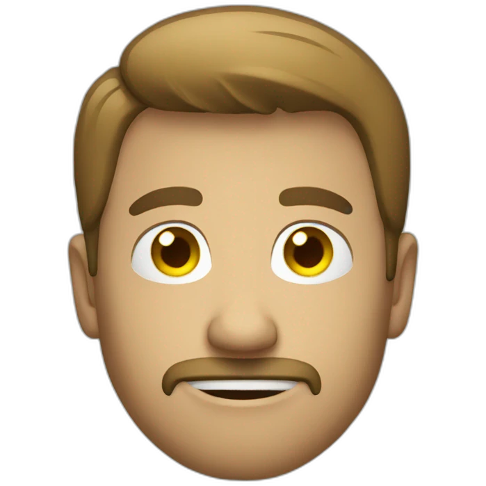 guy looking at the phone emoji