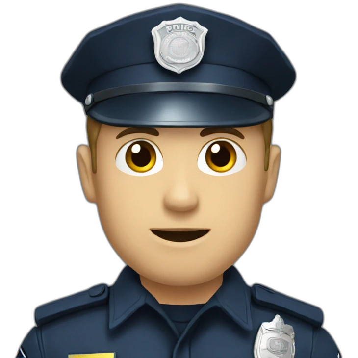 Police french emoji