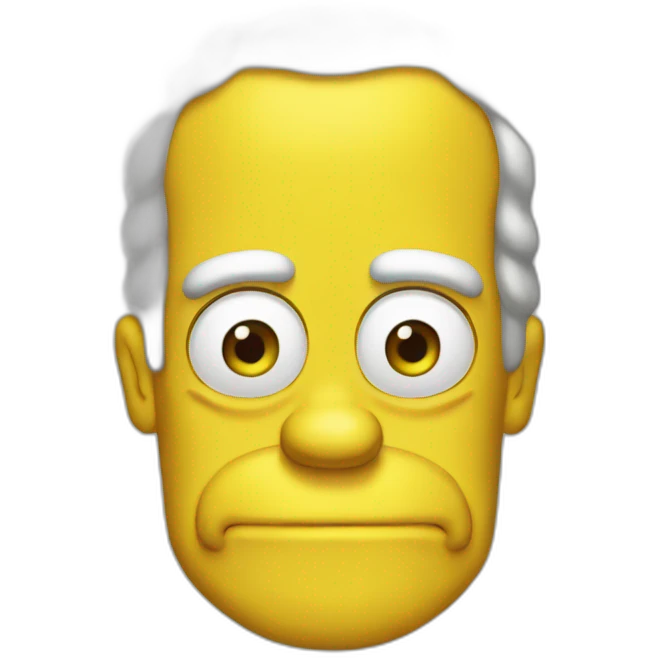 Homer simspons emoji