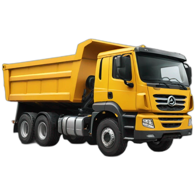 8x4 european dump truck emoji