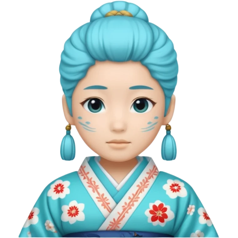 chafaris japonesas ciano emoji