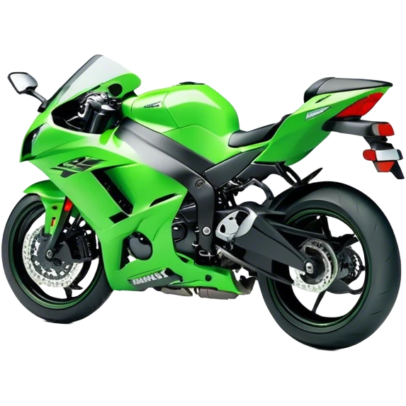 Kawasaki Ninja (Sportbike) - Kawasaki Ninja ZX-10R (Model Year: 2022) (Iconic colour: Green) emoji