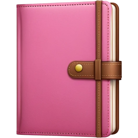 pink diary emoji