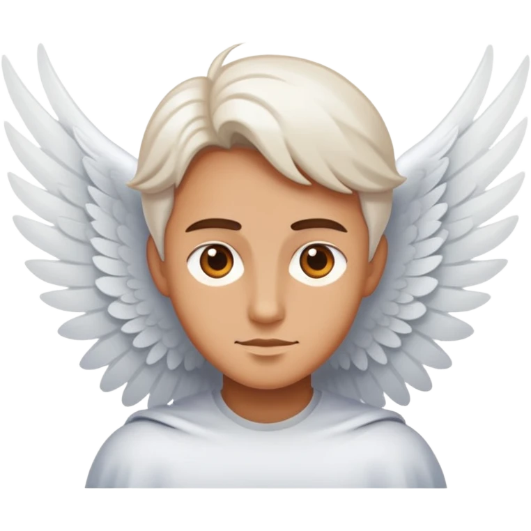 A big water can fly with a big white wings emoji