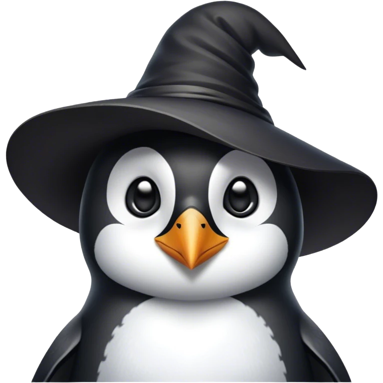 Pinguin zauberer emoji