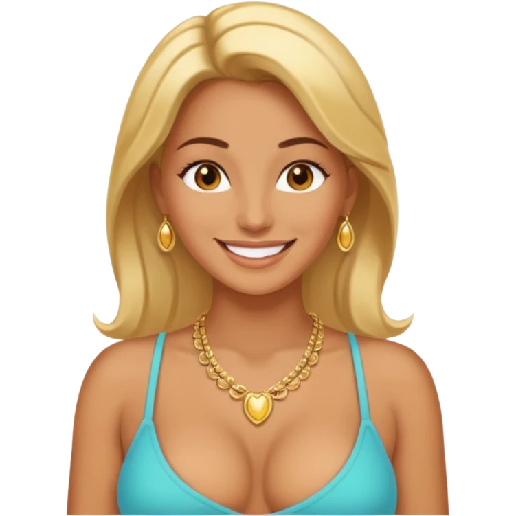 Titties out emoji milf emoji