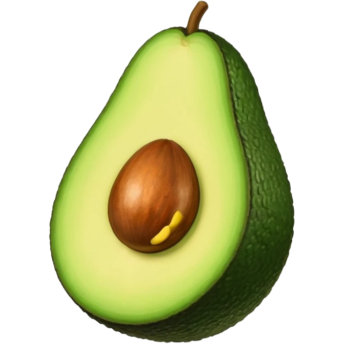 avocado doing 67 emoji