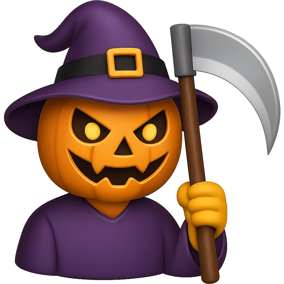 Halloween slay emoji, remove background emoji