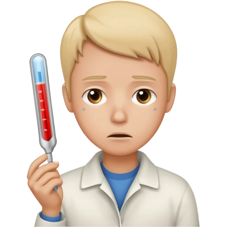 human thermometer emoji