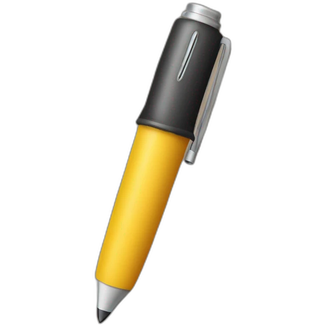 Felt pen emoji