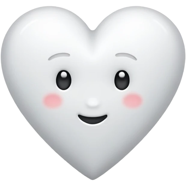 Cœur blanc avec bandage emoji