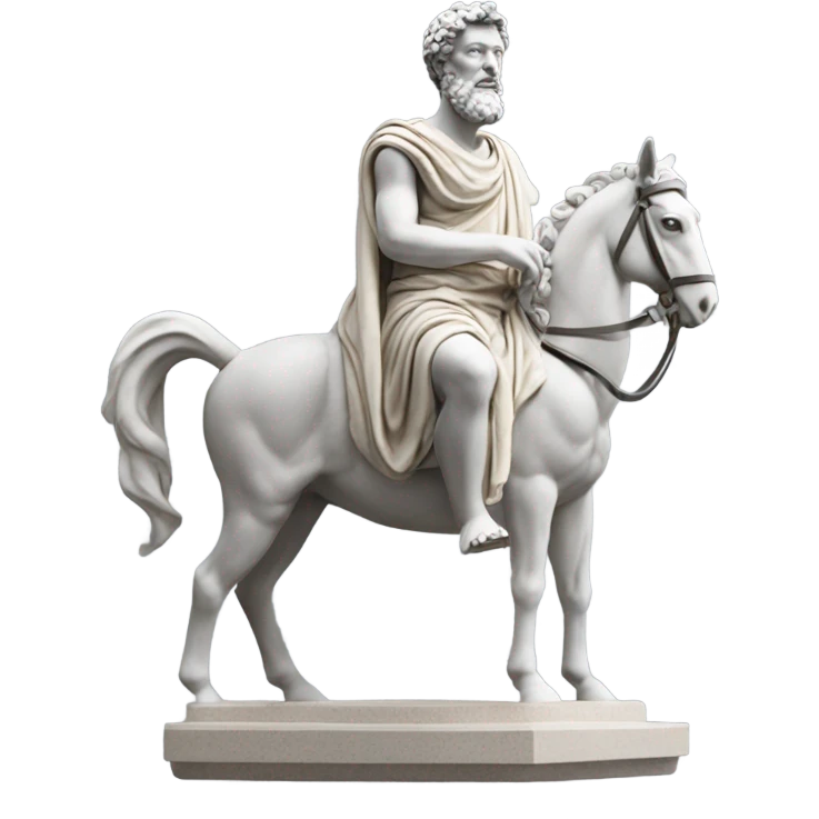 statue of Marcus Aurelius emoji