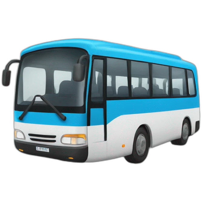 Autobús navegando emoji