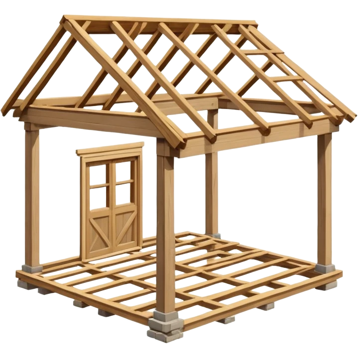 Casa en construcciones emoji