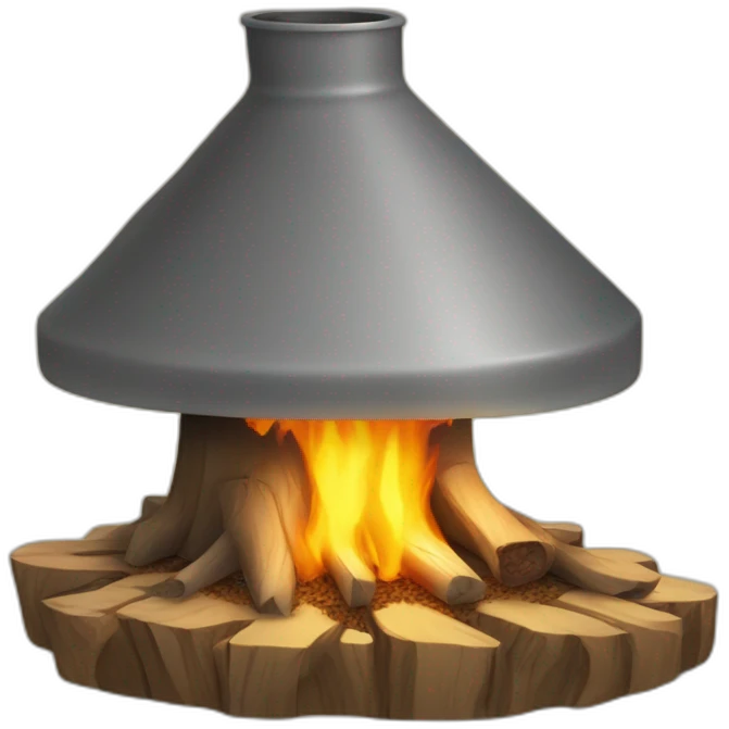 Poele a bois moderne emoji