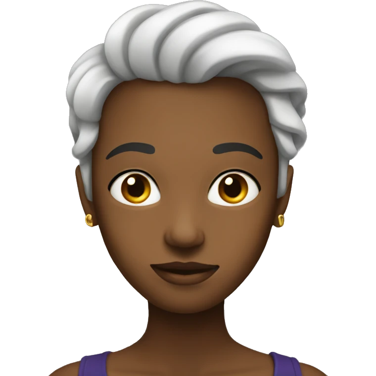 black elegant emoji