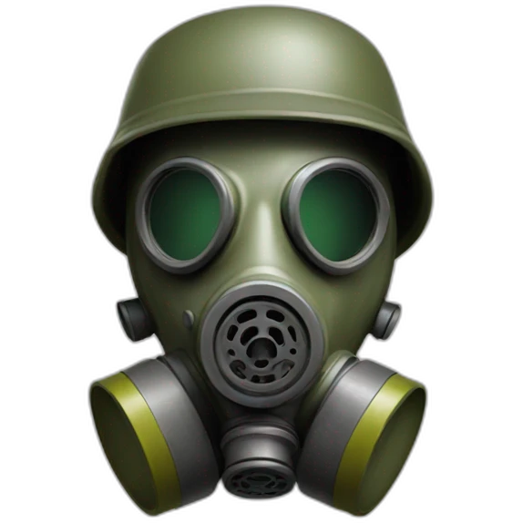 smooth operator military gasmask emoji
